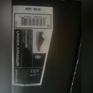 Men’s brand new Under Armour Shoes